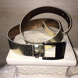 Brand new gold Michael Kors belt